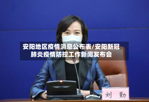 安阳地区疫情消息公布表/安阳新冠肺炎疫情防控工作新闻发布会-第2张图片