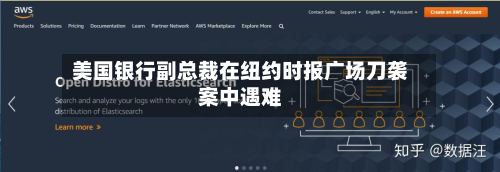 美国银行副总裁在纽约时报广场刀袭案中遇难-第2张图片