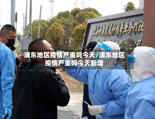 浦东地区疫情严重吗今天/浦东地区疫情严重吗今天新增-第3张图片