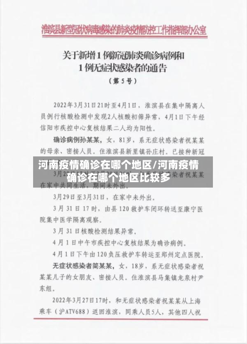 河南疫情确诊在哪个地区/河南疫情确诊在哪个地区比较多-第1张图片