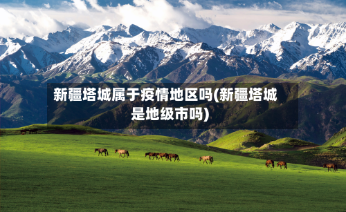 新疆塔城属于疫情地区吗(新疆塔城是地级市吗)