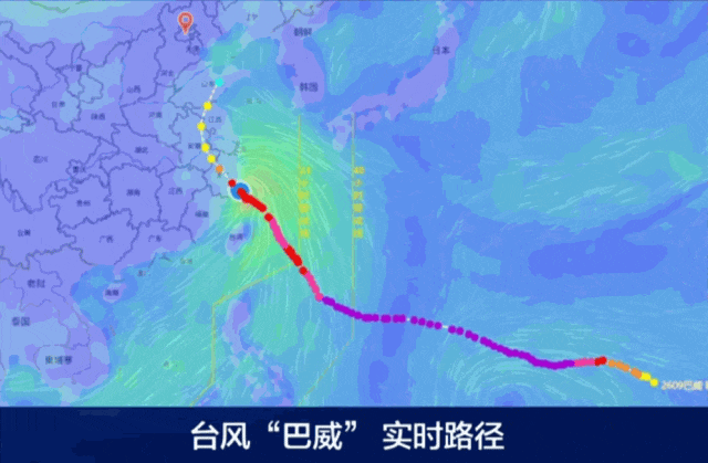“巴威”最新路径公布！0时在浙江乐清二次登陆，5时减弱为强热带风暴，中心最大风力11级