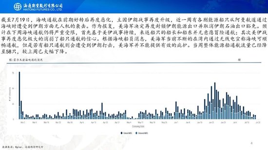 原油周报：地缘持续升级	，油价大幅冲高