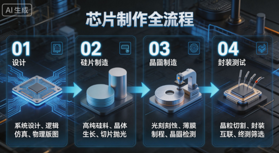 【聊聊硬科技】从一粒沙子到“工业粮食”：一枚芯片是怎样诞生的？